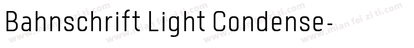 Bahnschrift Light Condense字体转换